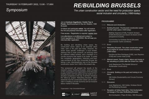 Symposium Re/Building Brussels